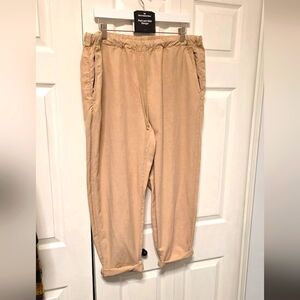 Eileen Fisher beige pants XL